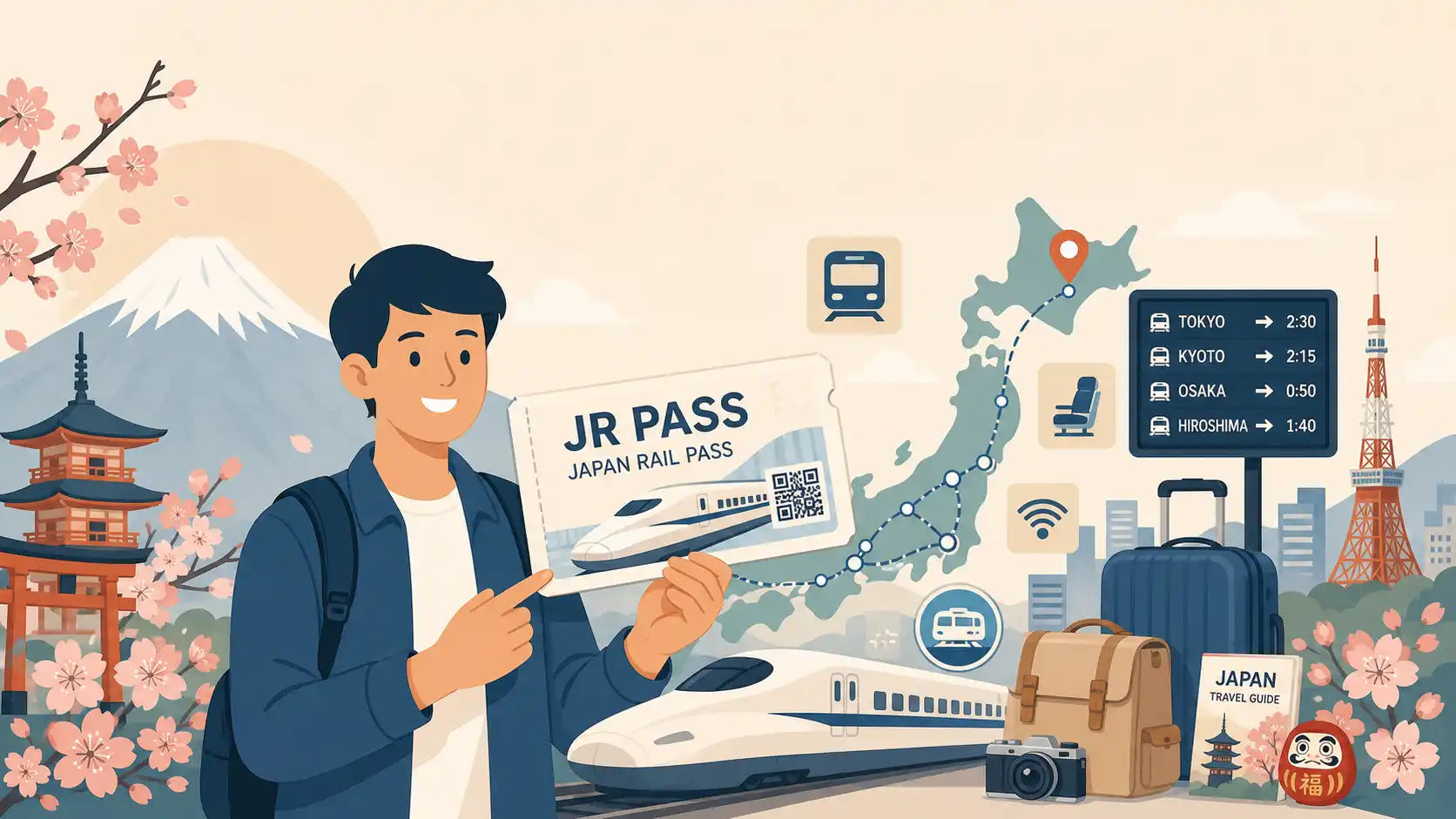 JR Pass fuer ganz Japan über DriveDocs Japan bestellen